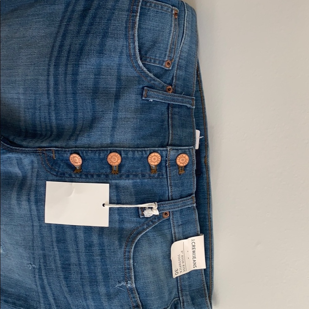Jcrew brand new hi waist skinny denim